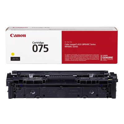 Canon Картридж Canon 075Y MF664Cdw/MF667Cdw/LBP646Cdw/LBP647Cdw Yellow (1300 стор.)