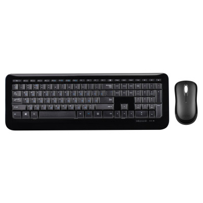 Microsoft Комплект Microsoft Desktop 850 109key, WL, EN/UKR/RU, Чорний