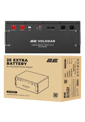 2E Батарея розширення ємності для ПЕ Volodar, 5120 Вт/год, 51.2В, металевий корпус
