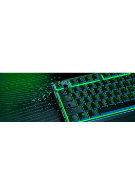 Razer Клавіатура мембранна Ornata V3 X 104key, USB-A, EN/UK, RGB, чорний