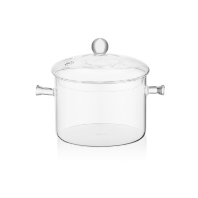 ARDESTO Каструля з кришкою Ardesto Black Mars 1.5л, боросилікатне скло