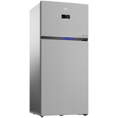 Beko Холодильник із верхньою морозильною камерою RDNE700E40XP