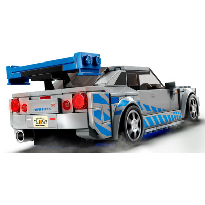 LEGO Конструктор Speed Champions «Подвійний форсаж» Nissan Skyline GT-R (R34)