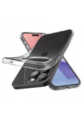 Spigen Чохол для Apple iPhone 15 Pro Crystal Flex, Crystal Clear