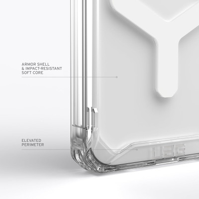 UAG Чохол для Apple iPhone 15 Pro Plyo Magsafe, Ice/White