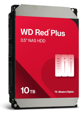 WD Жорсткий диск WD 10TB 3.5" 7200 512MB SATA Red Plus NAS