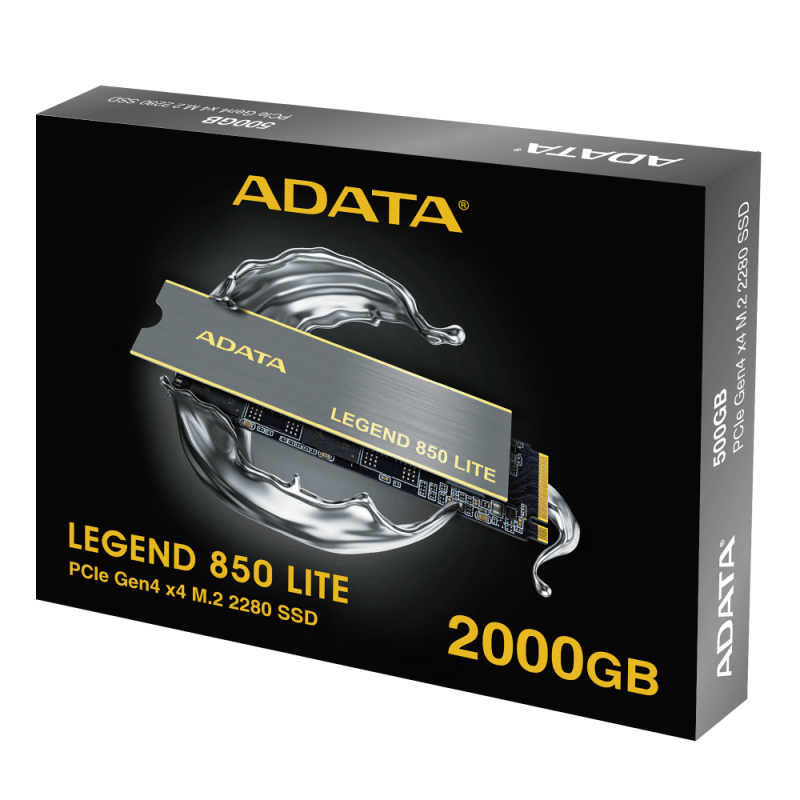 ADATA Накопичувач SSD M.2 2TB PCIe 4.0 LEGEND 850 Lite