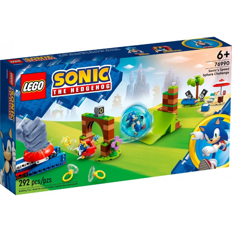 LEGO Конструктор Sonic the Hedgehog Змагання швидкісної сфери Соніка