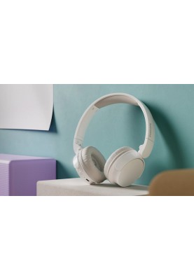 Philips Навушники On-ear TAH3209 BT 5.3, Wireless, Mic, Білий