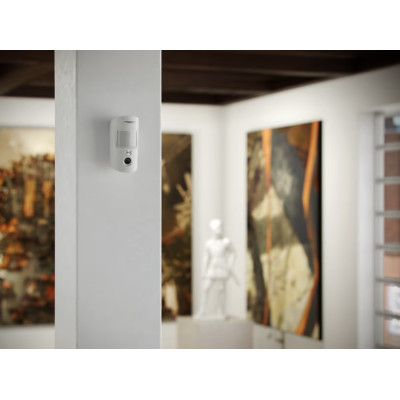 Ajax Датчик руху з покращеною фотофіксацією HDR MotionCam, Jeweller, бездротовий, білий