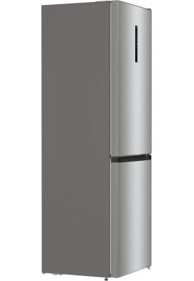 Gorenje Холодильник з нижн. мороз. камерою 185х60х60см, 2 двері,203(99)л, А++, Total NF, зона св-ті, зовн. диспл, нерж