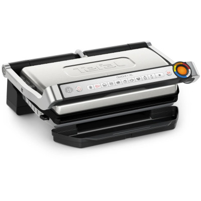 Tefal Гриль прижимний OptiGrill+ XL 2000Вт, темп. режимів-4, з`ємні пластини, алюміній, метал