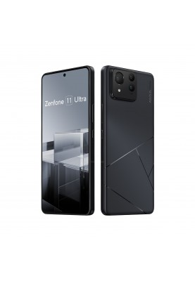 ASUS Смартфон Zenfone 11 Ultra (AI2401) 6.78" 12/256ГБ, 2SIM, 5500мА•год, чорний