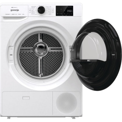 Gorenje Сушильна машина конденсаційна, 8кг, A+++, 60см, дисплей, Wi-Fi, білий