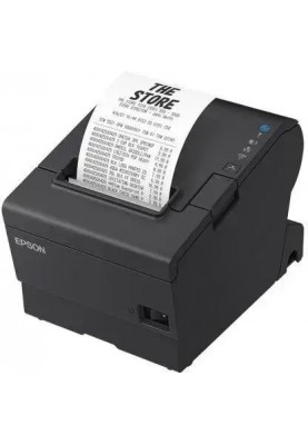 Epson Принтер спеціалізований TM-T88VII RS-232/USB/Ethernet I/F Incl.PC Black