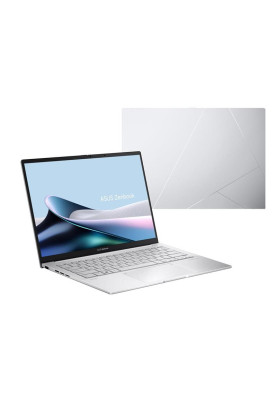 ASUS Ноутбук Zenbook 14 UX3405MA-QD870W 14" FHD OLED, Intel Ultra 7 155U, 16GB, F512GB, UMA, Win11, Сріблястий