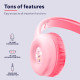 Trust Навушники Nouna Headphones mini-jack, Mic, Рожевий