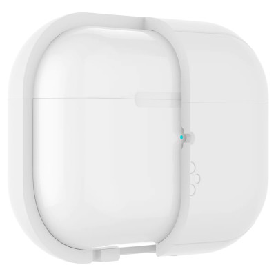 Spigen Чохол для Apple AirPods Pro 2 Silicone Fit, White+Strap Gray