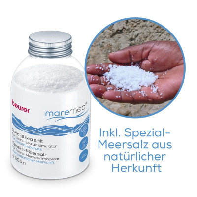 Beurer Очисник повітря Maremed, 50м2, 150м3/рік, дисплей, білий