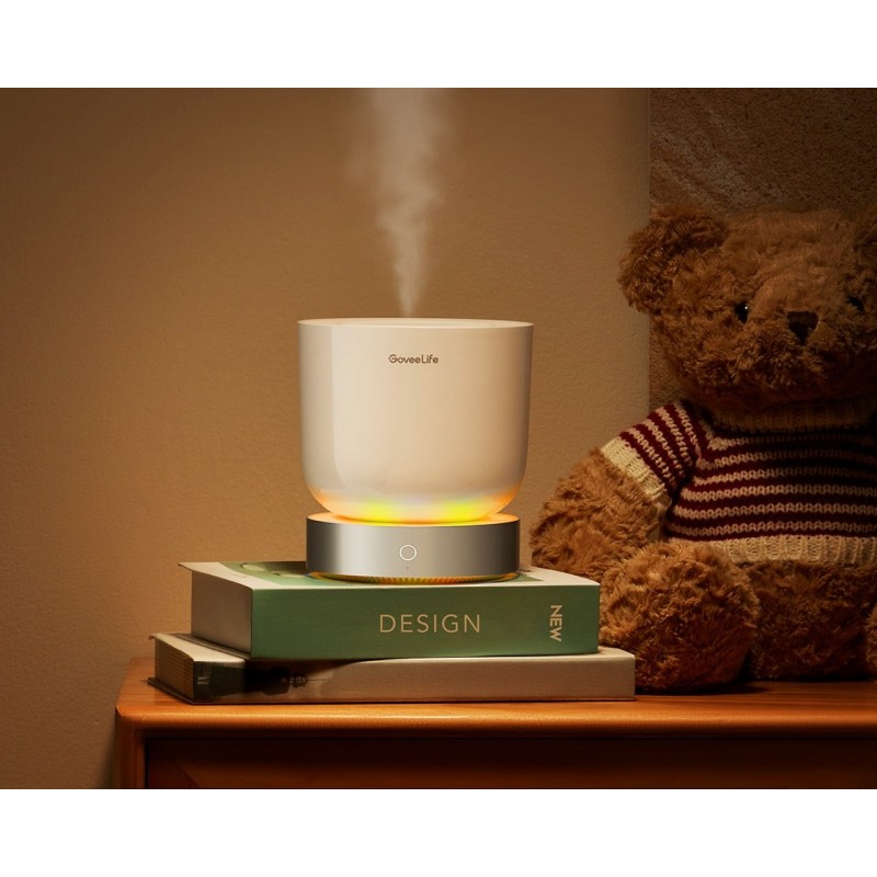 Govee Розумний зволожувач повітря H7162 Aroma Diffuser, RGBIC, білий