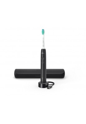 Philips Щітка зубна електр. Sonicare Gemini 3100, 31т. колів/хв, насадок-1, футляр, чорний