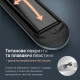 Rowenta Випрямляч Thermoglide, темп.режимів-5, 150-230С, іонізація, титан, світло-зелений