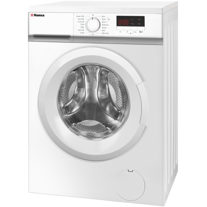 Hansa Пральна машина фронтальна, 7кг, 1200, A+++, 40см, дисплей, білий Hansa Пральна машина фронтальна, 7кг, 1200, A+++, 40см, дисплей, білий