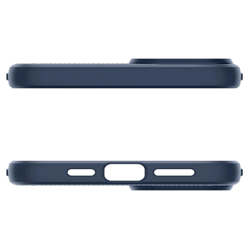 Spigen Чохол для Apple iPhone 15 Plus Liquid Air, Navy Blue