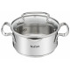 Tefal Кастрюля DUETTO+, 1.5л, з кришкою, нержавіюча сталь, скло