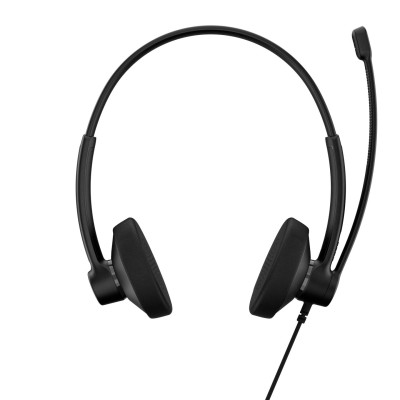 Epos Гарнітура комп'ютерна стерео On-Ear IMPACT 100 UC, USB C+A, односпрямований, 2м, Чорний