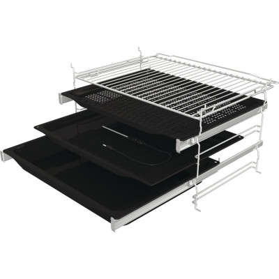 Gorenje Духовий шафа електричний, 77л, A+, пара, пригот. на декількох рівнях, дисплей, нерж