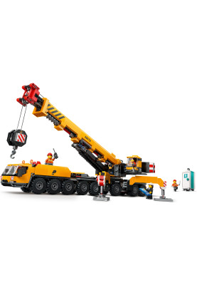 LEGO Конструктор City Жовтий пересувний будівельний кран