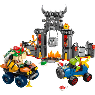 LEGO Конструктор LEGO Super Mario Mario Kart – Bowser та його замок