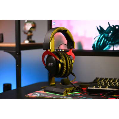 2E Gaming Гарнітура ігрова HG355, 7.1, mini-jack/dual 3.5мм/USB-A, 1.5/1.5/0.2м, чорний