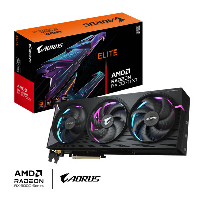 Gigabyte Відеокарта Radeon RX 9700 XT 16GB GDDR6 AORUS ELITE