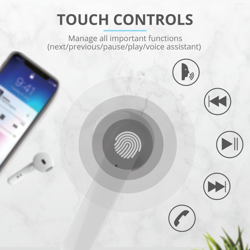 Trust Primo Touch True Wireless[White]