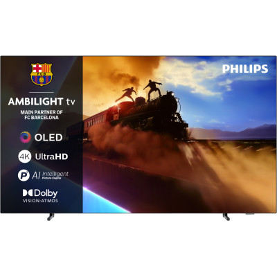 Philips Телевізор 65" OLED 4K 120Hz Smart Titan OS Black Ambilight