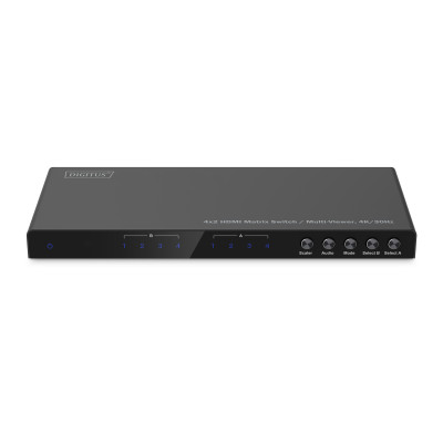 Digitus Перемикач 4x2 HDMI Matrix Switch / Multi-Viewer, 4K/30Hz Digitus Перемикач 4x2 HDMI Matrix Switch / Multi-Viewer, 4K/30Hz