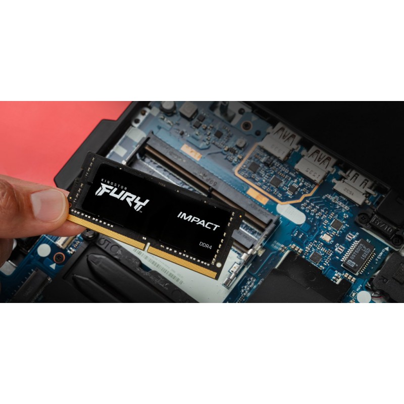 Kingston Пам'ять ноутбука DDR4 32GB KIT (16GBx2) 3200 FURY Impact