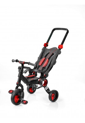 Galileo Триколісний велосипед Strollcycle[Триколісний велосипед Strollcycle Black червоний]