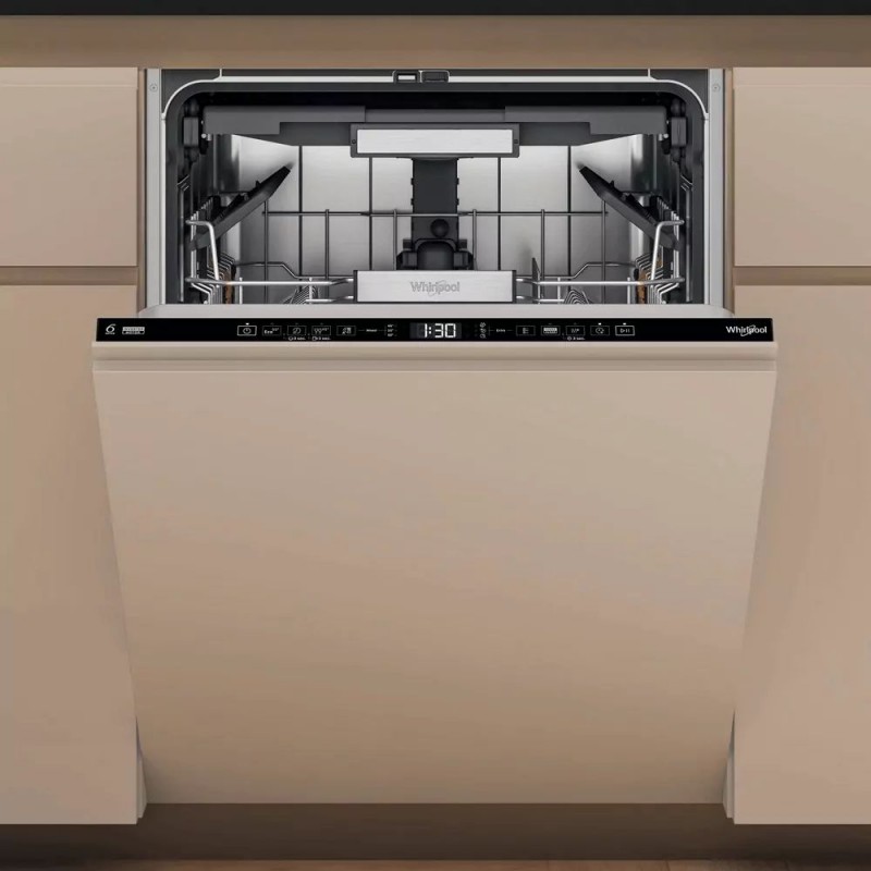 Whirlpool Посудомийна машина вбудовувана, 15компл., A+++, 60см, дисплей, 3й кошик, білий