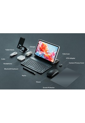 TECLAST Планшет P30T KIT 10,1" 4ГБ, 128ГБ, 6000мА рік, Android, сірий