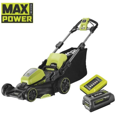 Ryobi Газонокосарка акумуляторна Max Power RY36LM40A-140 36В акб 1х4А·рік 40см 50л 25-75мм 18.6кг