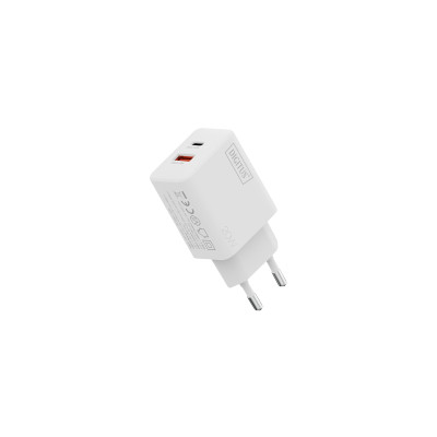 Digitus Зарядний пристрій 1хUSB-C, 1хUSB-A, 20W Digitus Зарядний пристрій 1хUSB-C, 1хUSB-A, 20W