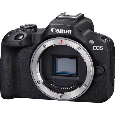 Canon Цифр. фотокамера EOS R50 + RF-S 18-45 IS STM + RF75-300 IS STM Black Canon Цифр. фотокамера EOS R50 + RF-S 18-45 IS STM + RF75-300 IS STM Black
