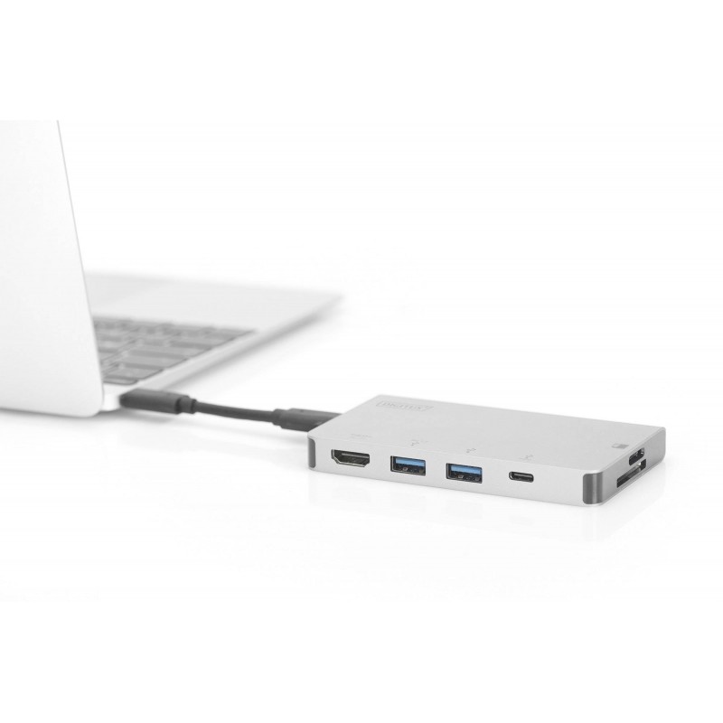 Digitus Док-станція Travel USB-C, 6 Port