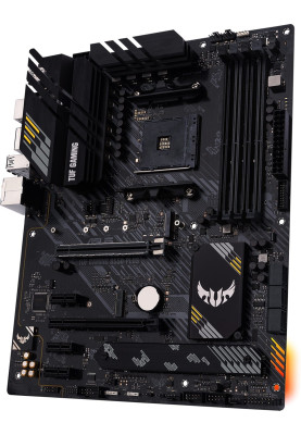 ASUS Материнcька плата TUF GAMING B550-PLUS sAM4 B550 4xDDR4 M.2 HDMI DP ATX