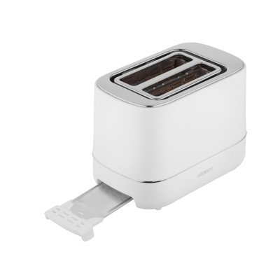 ARDESTO Тостер T-F420B, 800Вт, пластик, 2 слоти, білий ARDESTO Тостер T-F420B, 800Вт, пластик, 2 слоти, білий