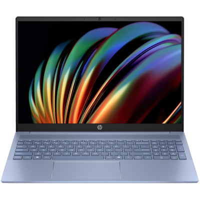 HP Ноутбук Pavilion 16-af0011ua 16" WUXGA IPS AG, Intel Ultra 5-125U, 16GB, F512GB, UMA, DOS, блакитний