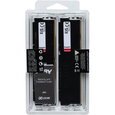 Kingston Пам'ять ПК DDR5 64GB KIT (32GBx2) 5600 FURY Beast